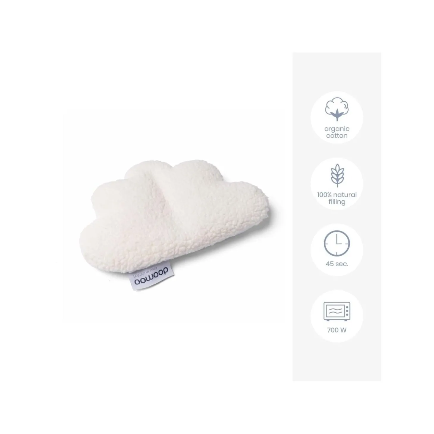 Doomoo Bouillote Snoogy Cloudy Cloudy White