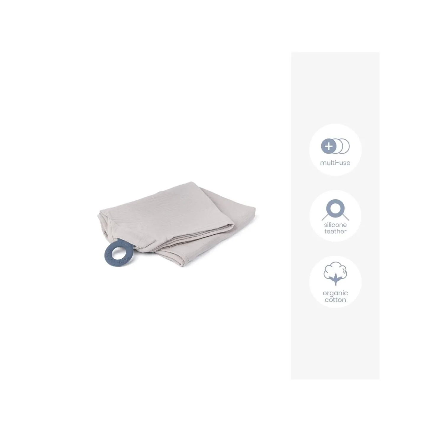 Doomoo Cape d'allaitement Mom'N Play Tetra Almond
