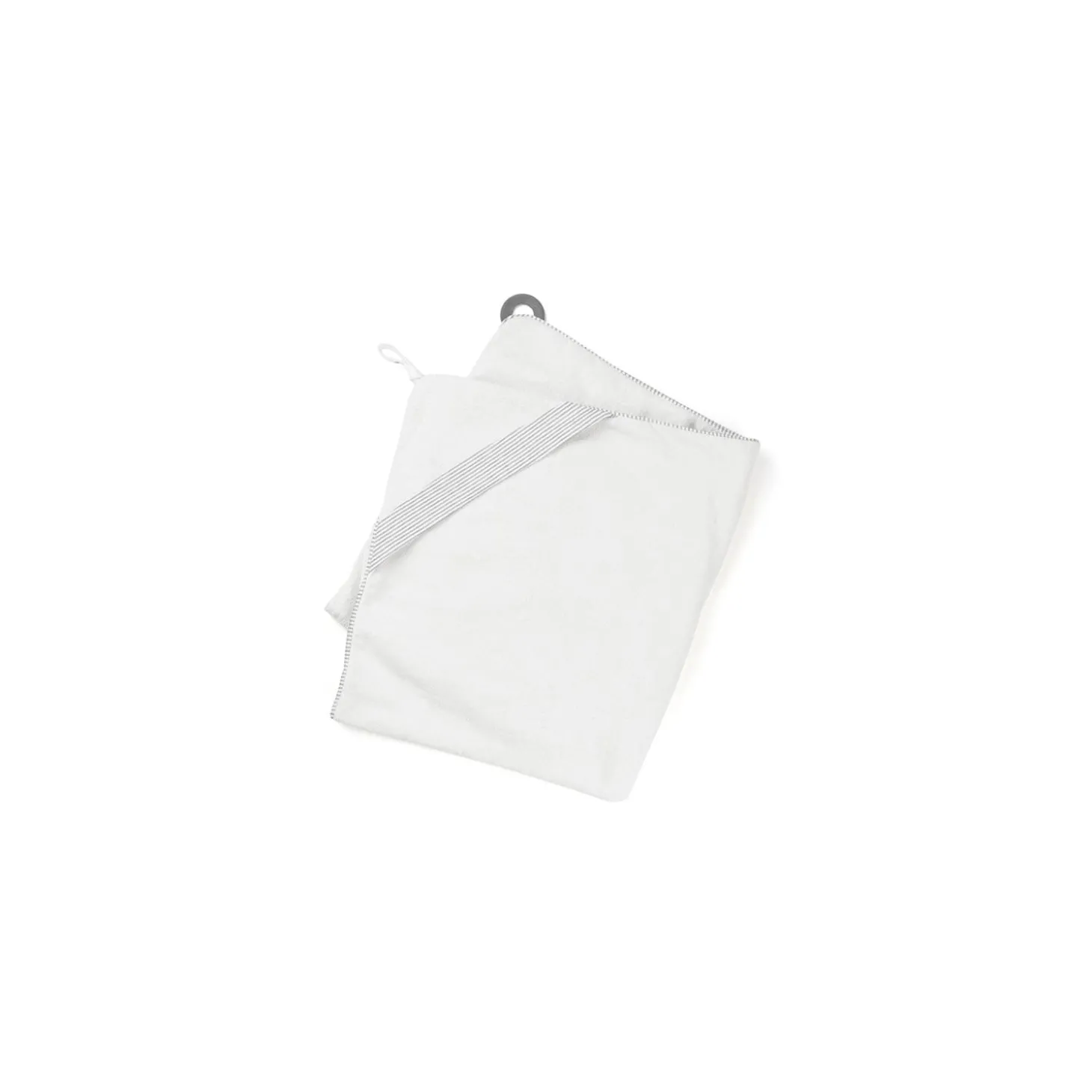 Doomoo Cape de bain Dry'N Play Blanc