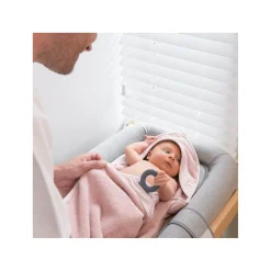 Doomoo Cape de bain Dry'N Play Rose 0-6 ans
