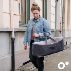 Doomoo Couffin nest&go Gris