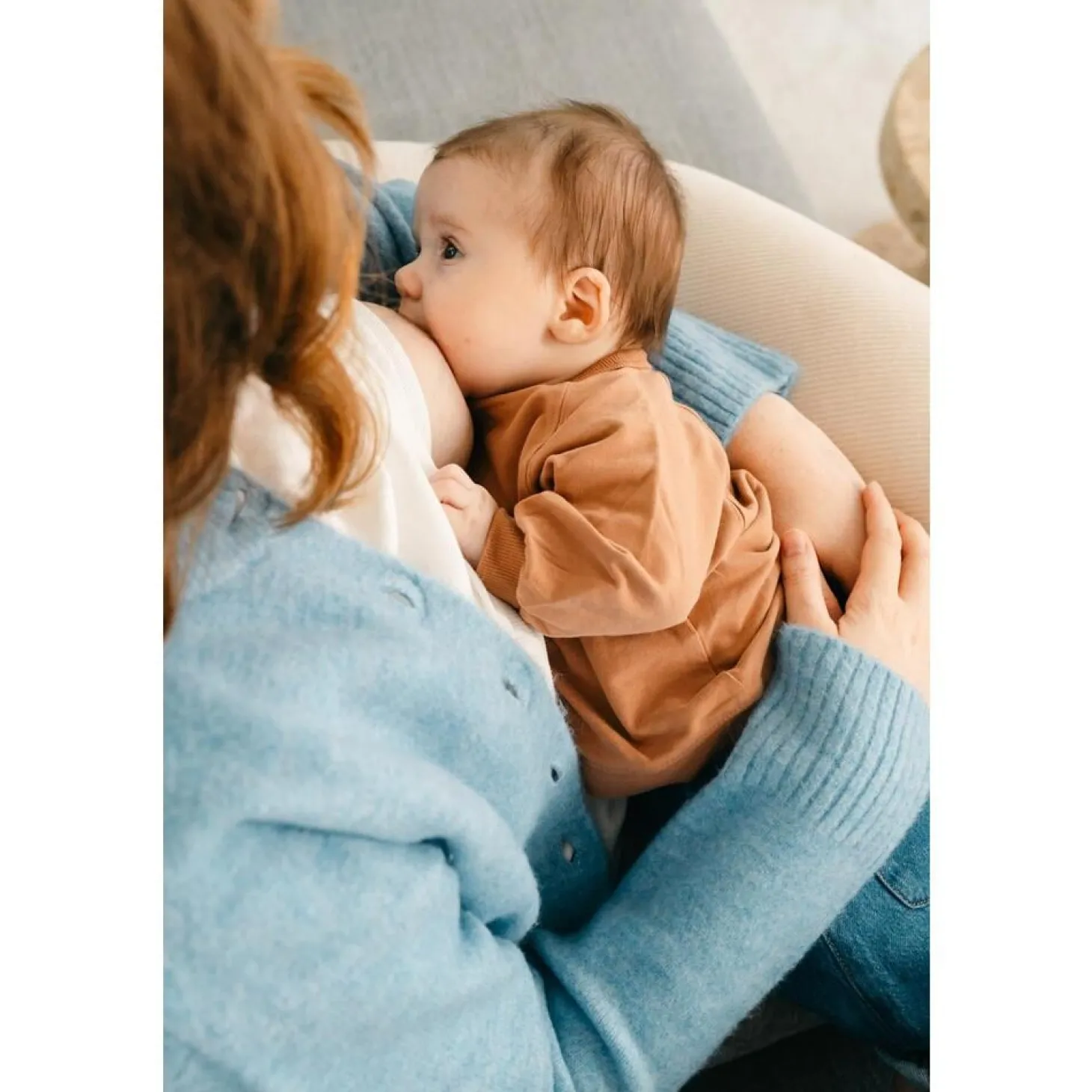 Doomoo Coussin de maternité buddy Corduroy Sand