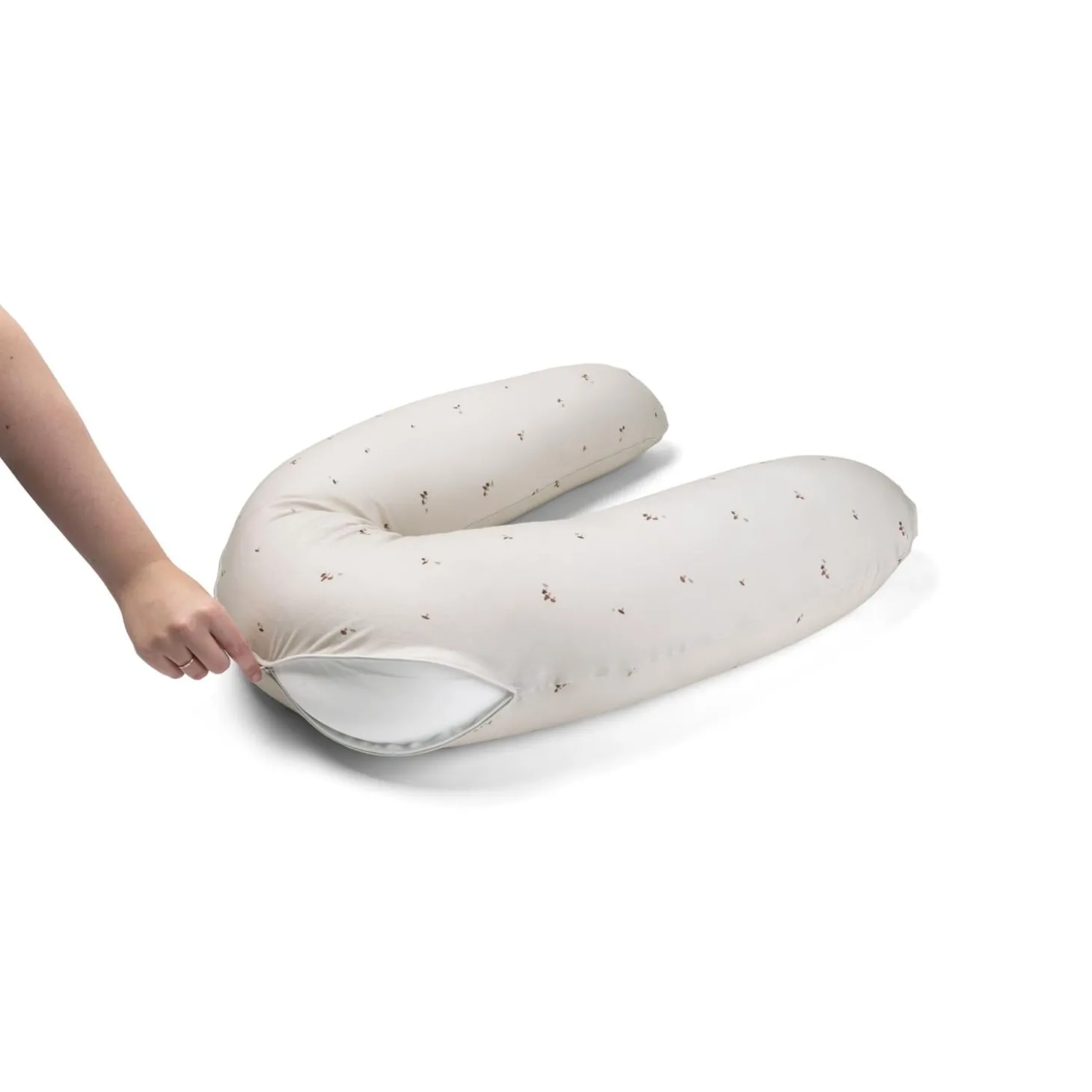 Doomoo Coussin de maternité Buddy Cloudy Kaki