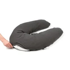 Doomoo                    Coussin de maternité Comfy Big Tetra    Tetra Grey
