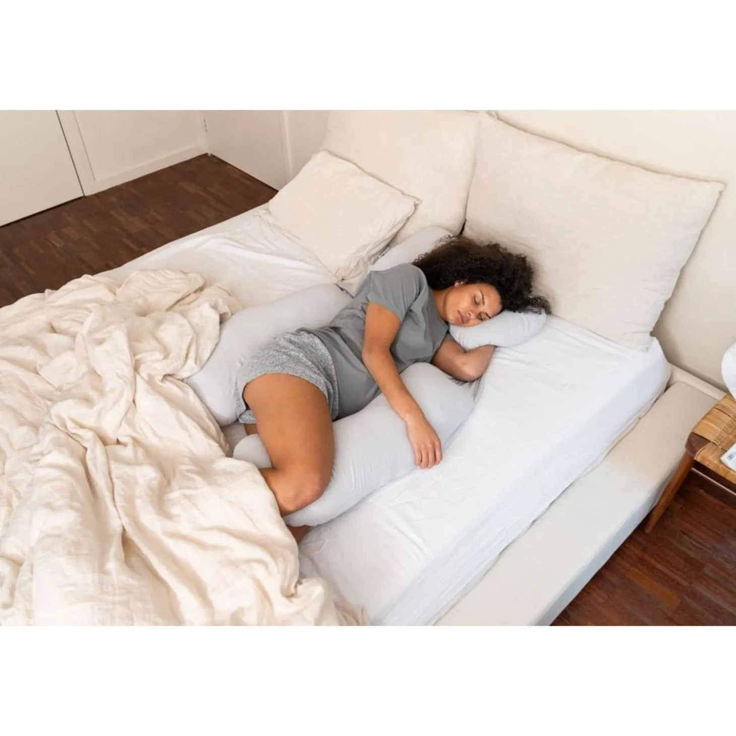 Doomoo Coussin maxxy Little Dots Gris