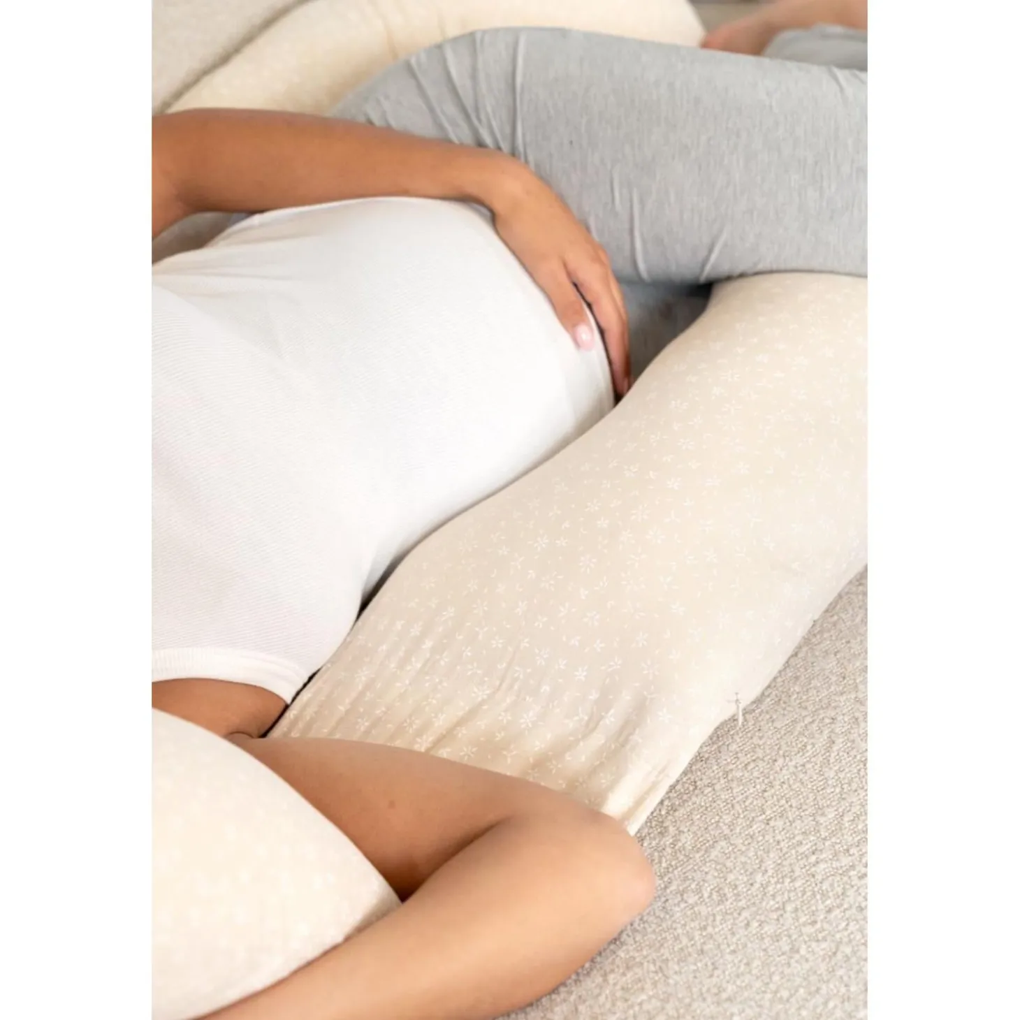 Doomoo Coussin maxxy Mini Flowers Beige