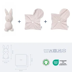 Doomoo Doudou you&me Beige Amande