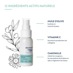Doomoo                    Huile de Massage Perinee    Blanc