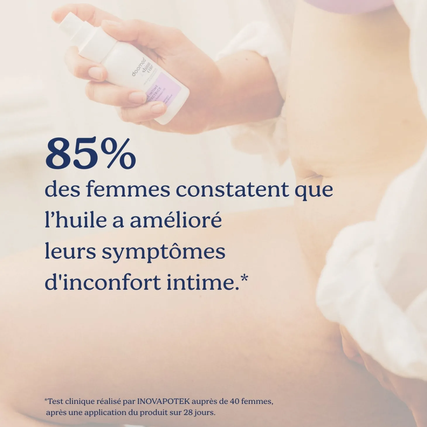 Doomoo Huile Intime Protectrice Blanc