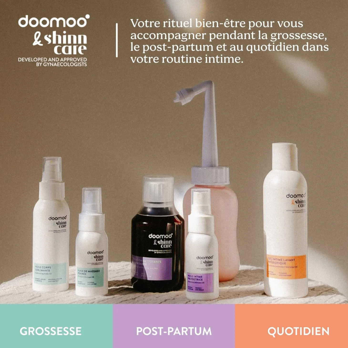 Doomoo Huile Intime Protectrice Blanc