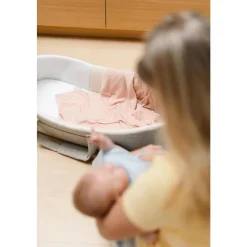 Doomoo                    Lot de 3 langes gaze de coton    Lovely Flower Pink