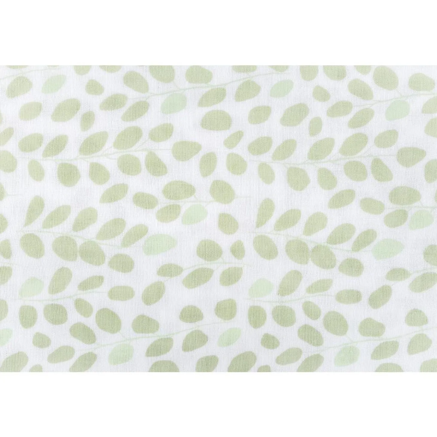 Doomoo Lot de 3 langes gaze de coton Lovely Mini Green Leaves