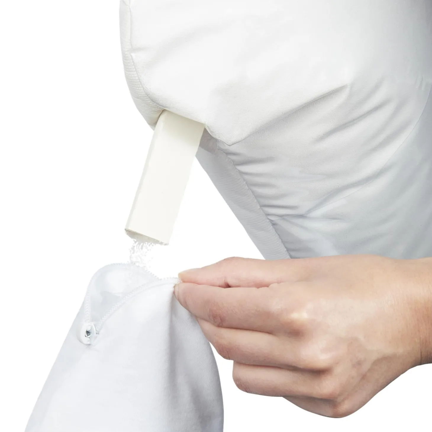 Doomoo Recharge pour coussin d'allaitement Blanc