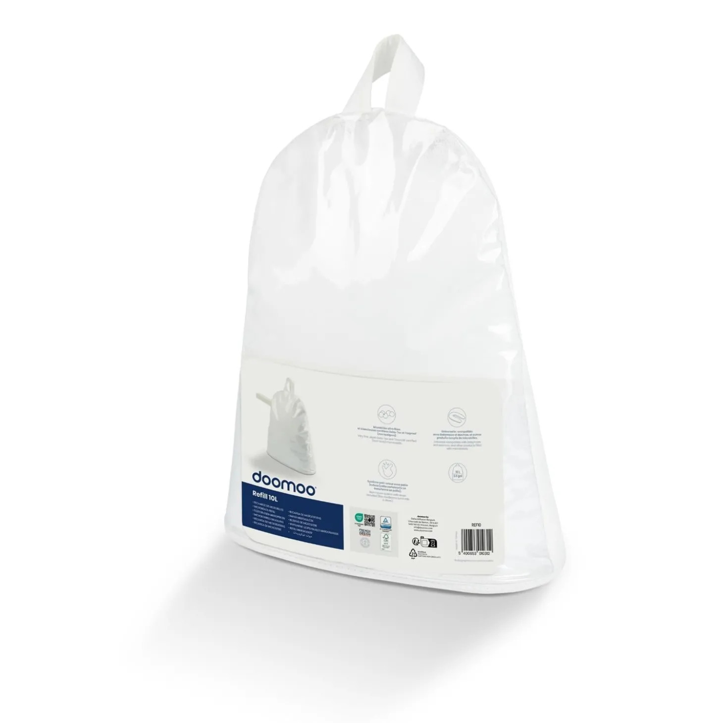 Doomoo Recharge pour coussin d'allaitement Blanc