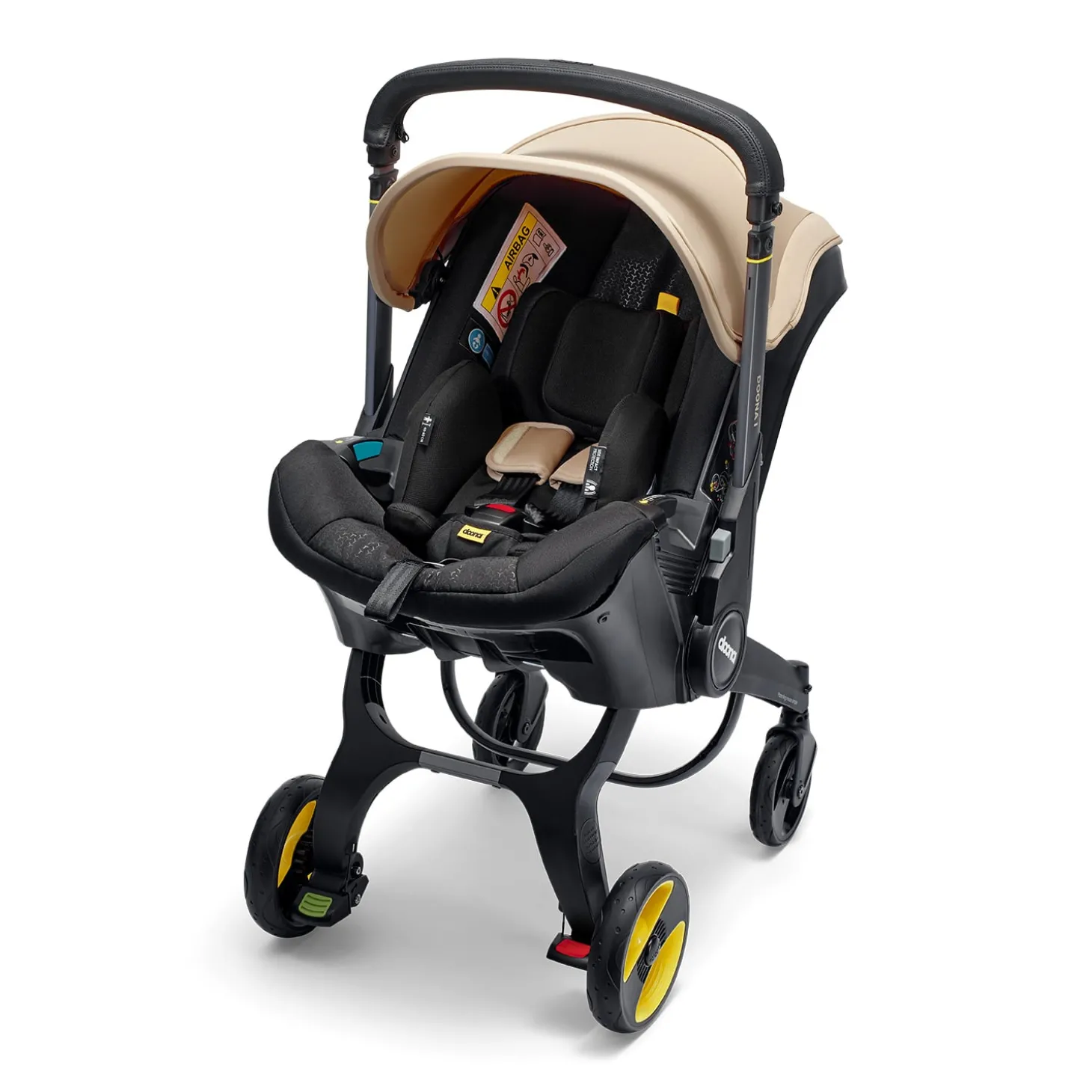 Doona Siège auto et poussette 2 en 1 Doona i i-Size Sahara Sand / Beige