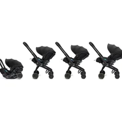 Doona Siège auto poussette 2en1 Doona X Nitro Black