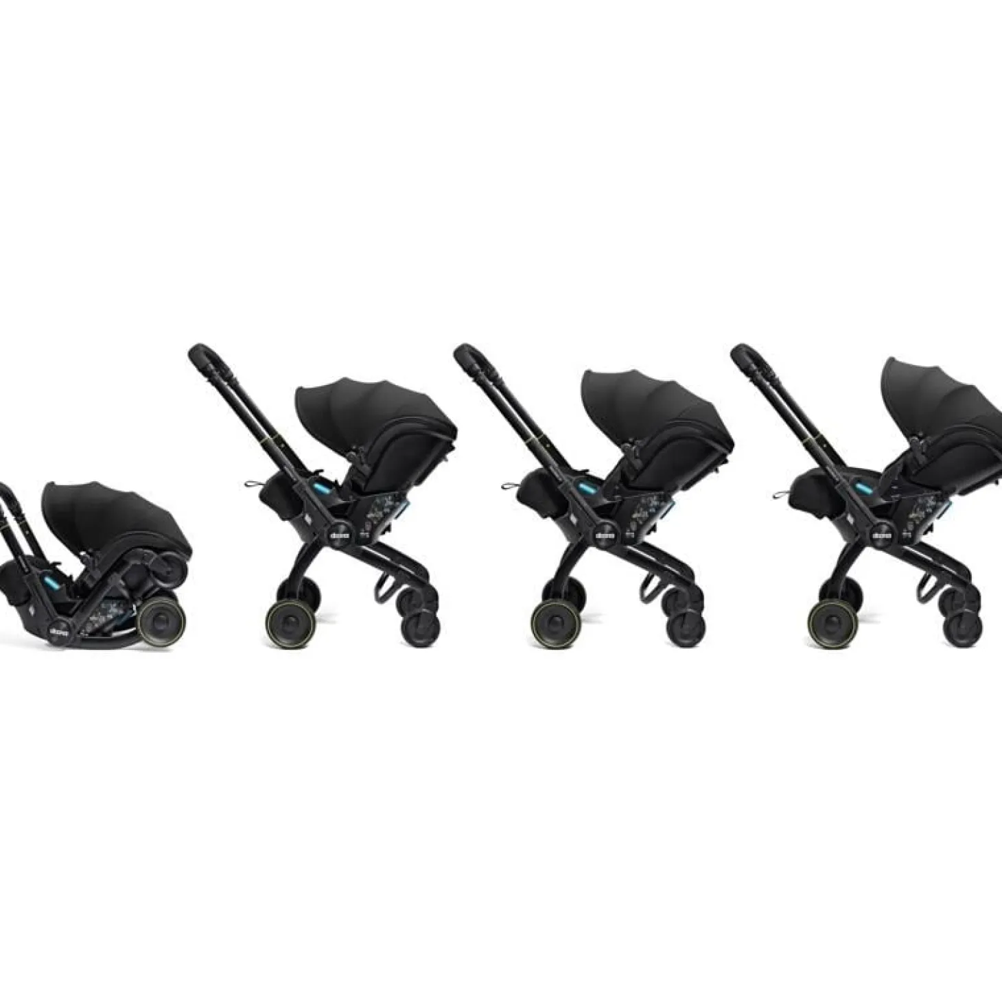 Doona Siège auto poussette 2en1 Doona X Nitro Black