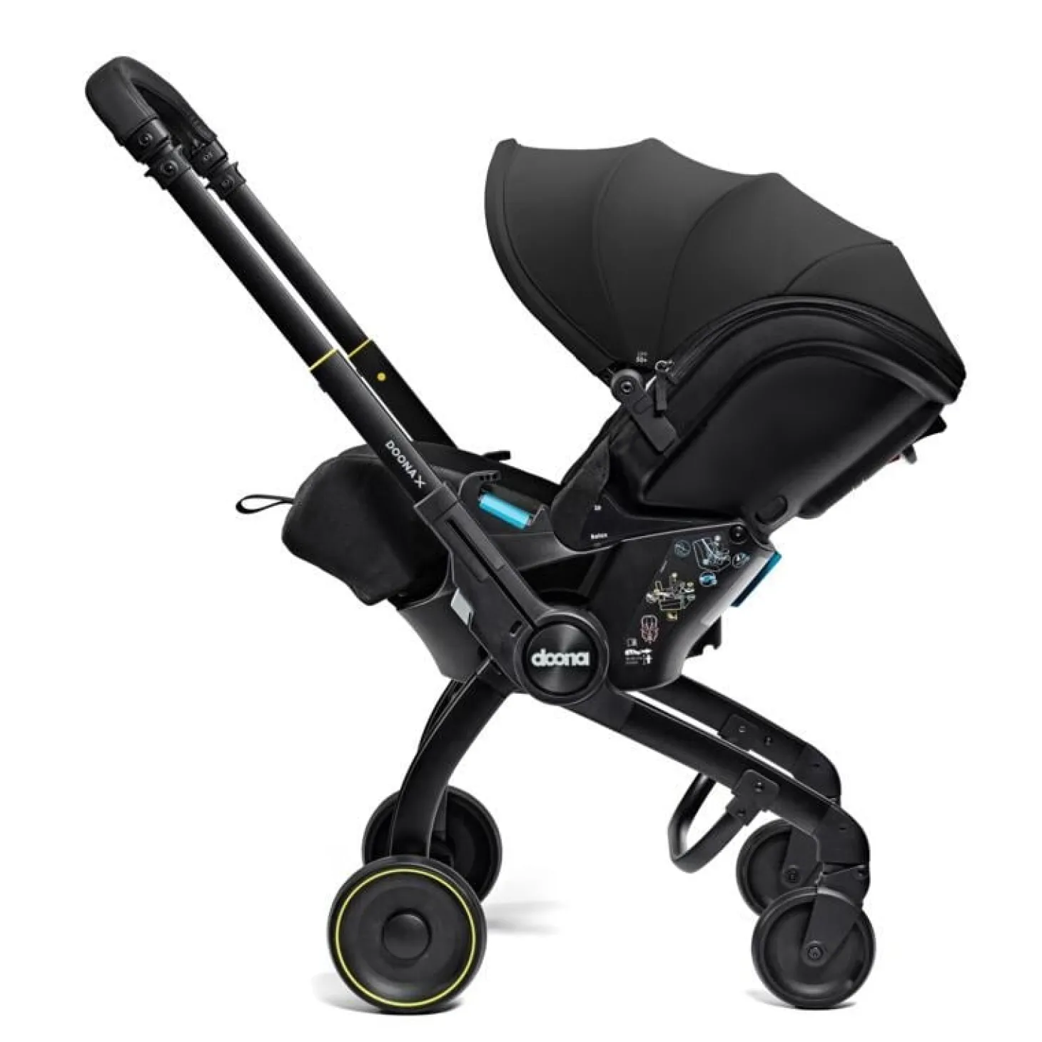 Doona Siège auto poussette 2en1 Doona X Nitro Black