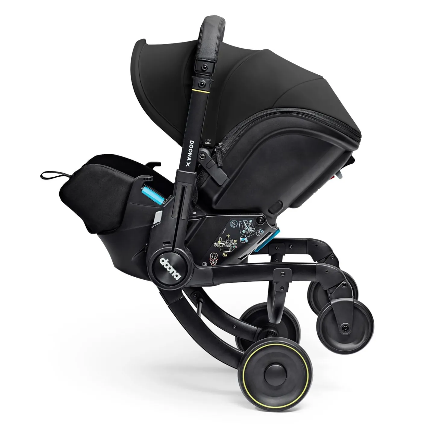 Doona Siège auto poussette 2en1 Doona X Nitro Black