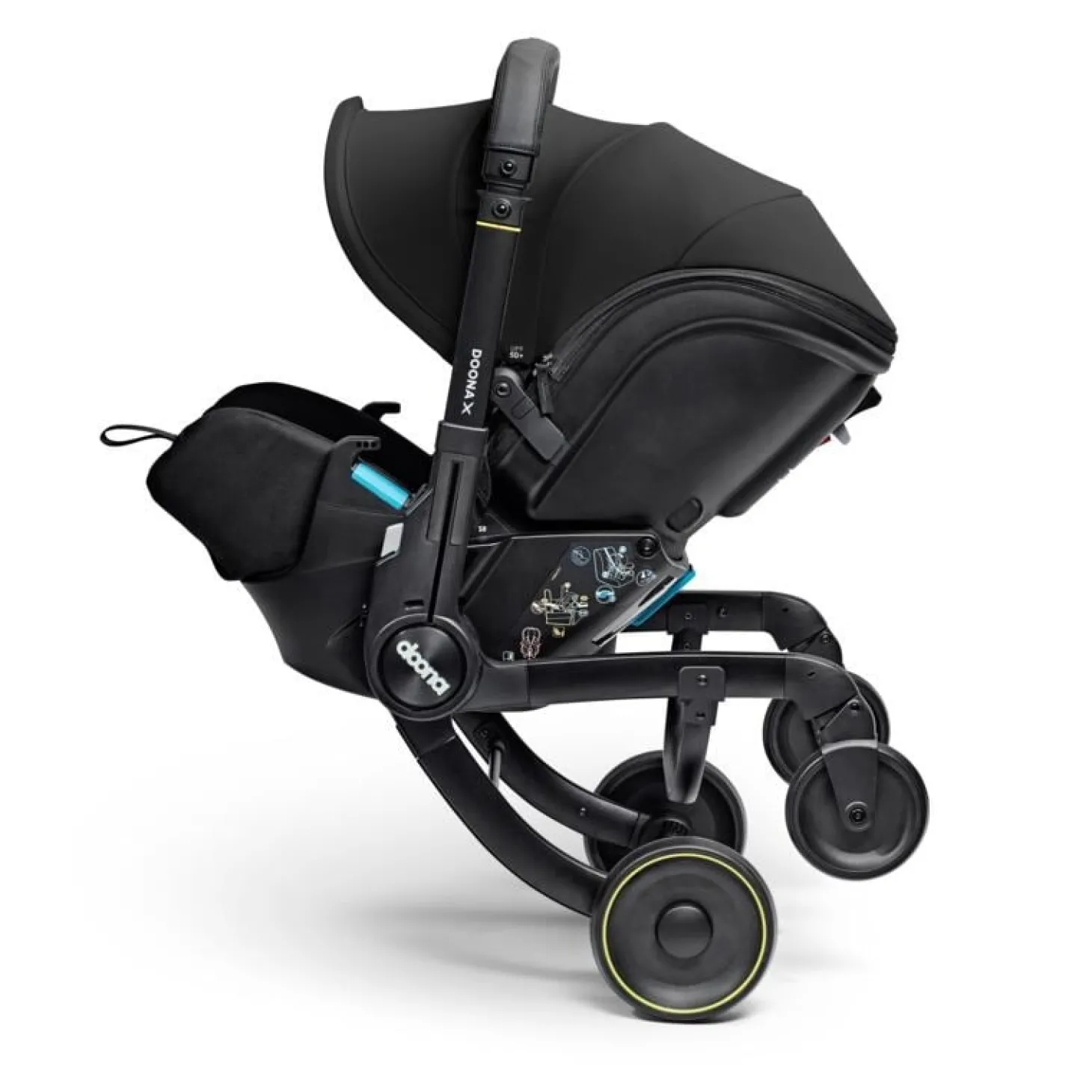 Doona Siège auto poussette 2en1 Doona X Nitro Black