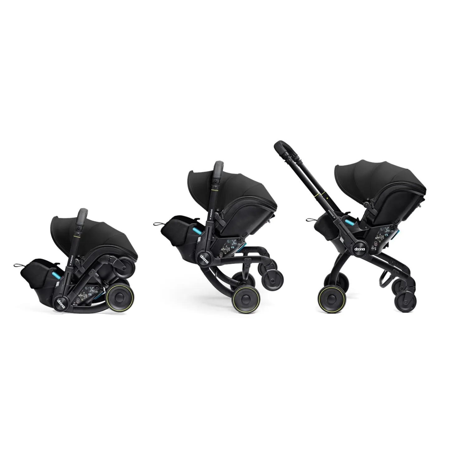 Doona Siège auto poussette 2en1 Doona X Nitro Black
