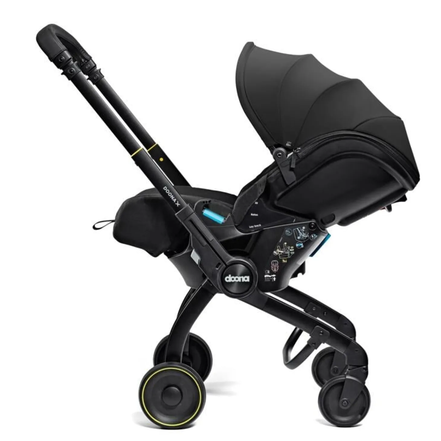 Doona Siège auto poussette 2en1 Doona X Nitro Black