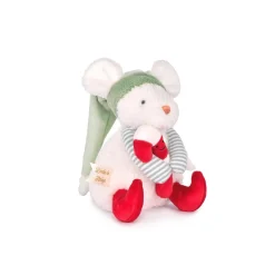 Doudou & Compagnie                    Assortiment de 6 peluches Les Souris Boules de Neige    Multicolore