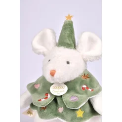 Doudou & Compagnie                    Assortiment de 6 peluches Les Souris Boules de Neige    Multicolore