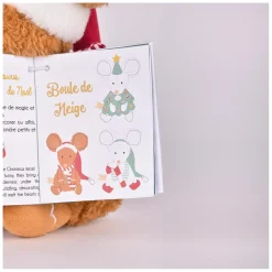 Doudou & Compagnie                    Assortiment de 6 peluches Les Souris Boules de Neige    Multicolore
