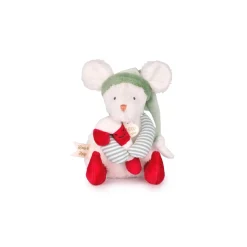 Doudou & Compagnie                    Assortiment de 6 peluches Les Souris Boules de Neige    Multicolore