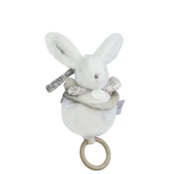 Doudou & Compagnie                    Boite à musique Lapin Doudou    Blanc            20 cm