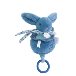 Doudou & Compagnie                    Boite à musique Lapin Doudou    Bleu            20 cm