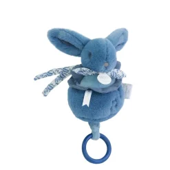 Doudou & Compagnie                    Boite à musique Lapin Doudou    Bleu            20 cm