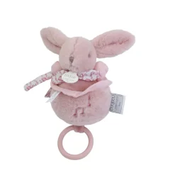 Doudou & Compagnie                    Boite à musique Lapin Doudou    Rose            20 cm