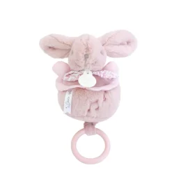 Doudou & Compagnie                    Boite à musique Lapin Doudou    Rose            20 cm