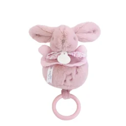 Doudou & Compagnie                    Boite à musique Lapin Doudou    Rose            20 cm