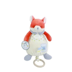 Doudou & Compagnie                    Boite à musique Romarin Le Renard    Multicolore            20 cm