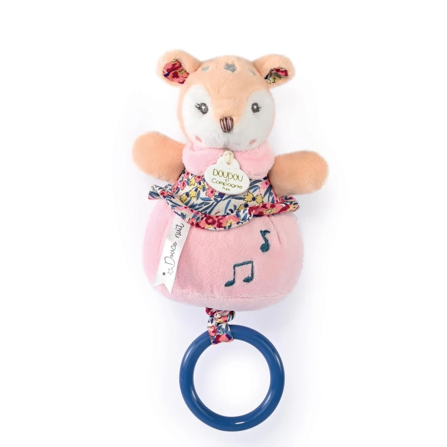 Doudou & Compagnie Boite à musique Boh'Aime Faon 20 cm