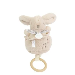 Doudou & Compagnie Boite à musique Lapin Doudou Beige 20 cm
