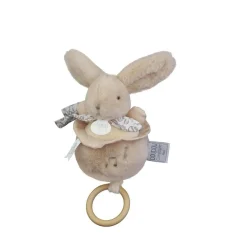 Doudou & Compagnie                    Boite à musique Lapin Doudou    Beige            20 cm