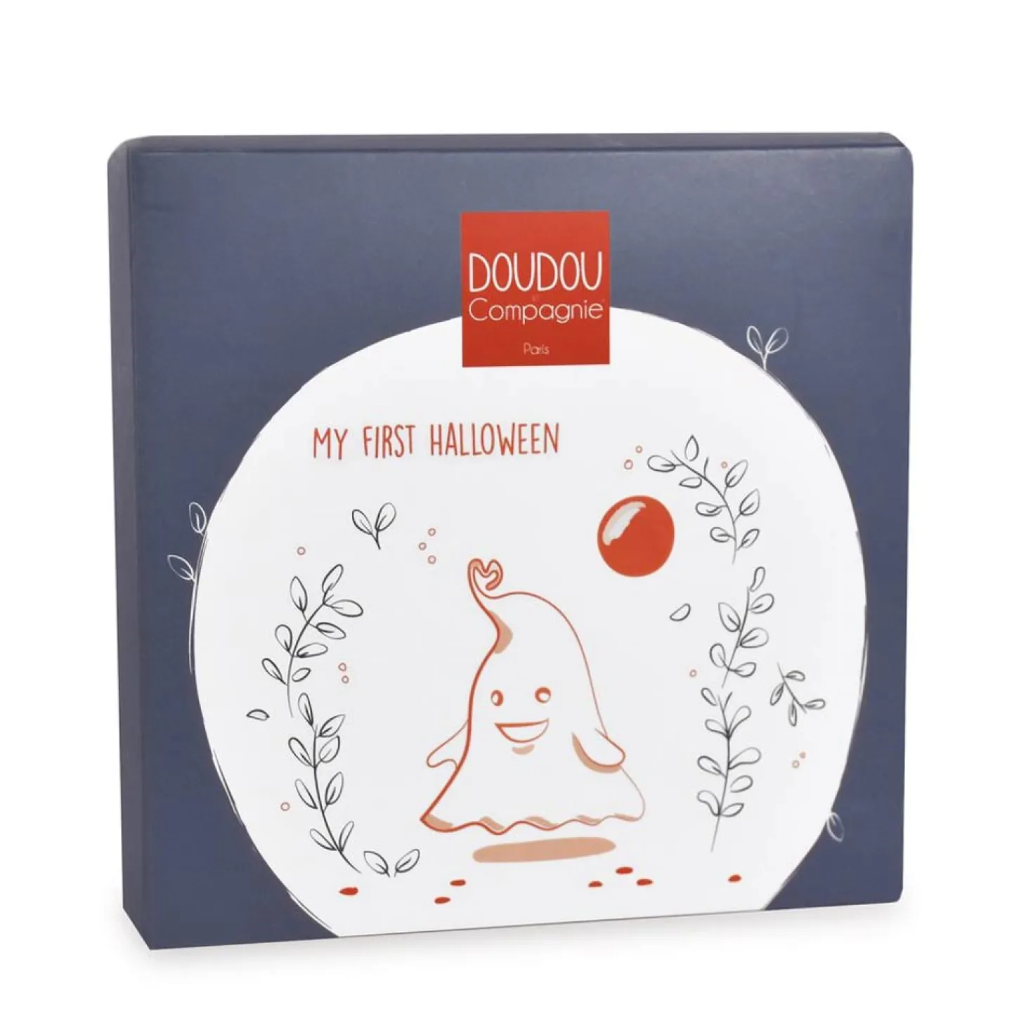 Doudou & Compagnie Chaussons Fantôme Blanc 0-6 mois