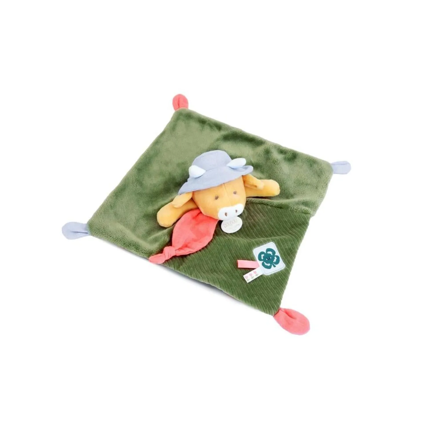 Doudou & Compagnie Doudou Aneth La vache Multicolore 27 cm