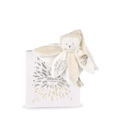 Doudou & Compagnie Doudou 25 ans ours collector Blanc 25 cm