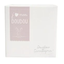 Doudou & Compagnie Doudou avec mouchoir boîte Lapin