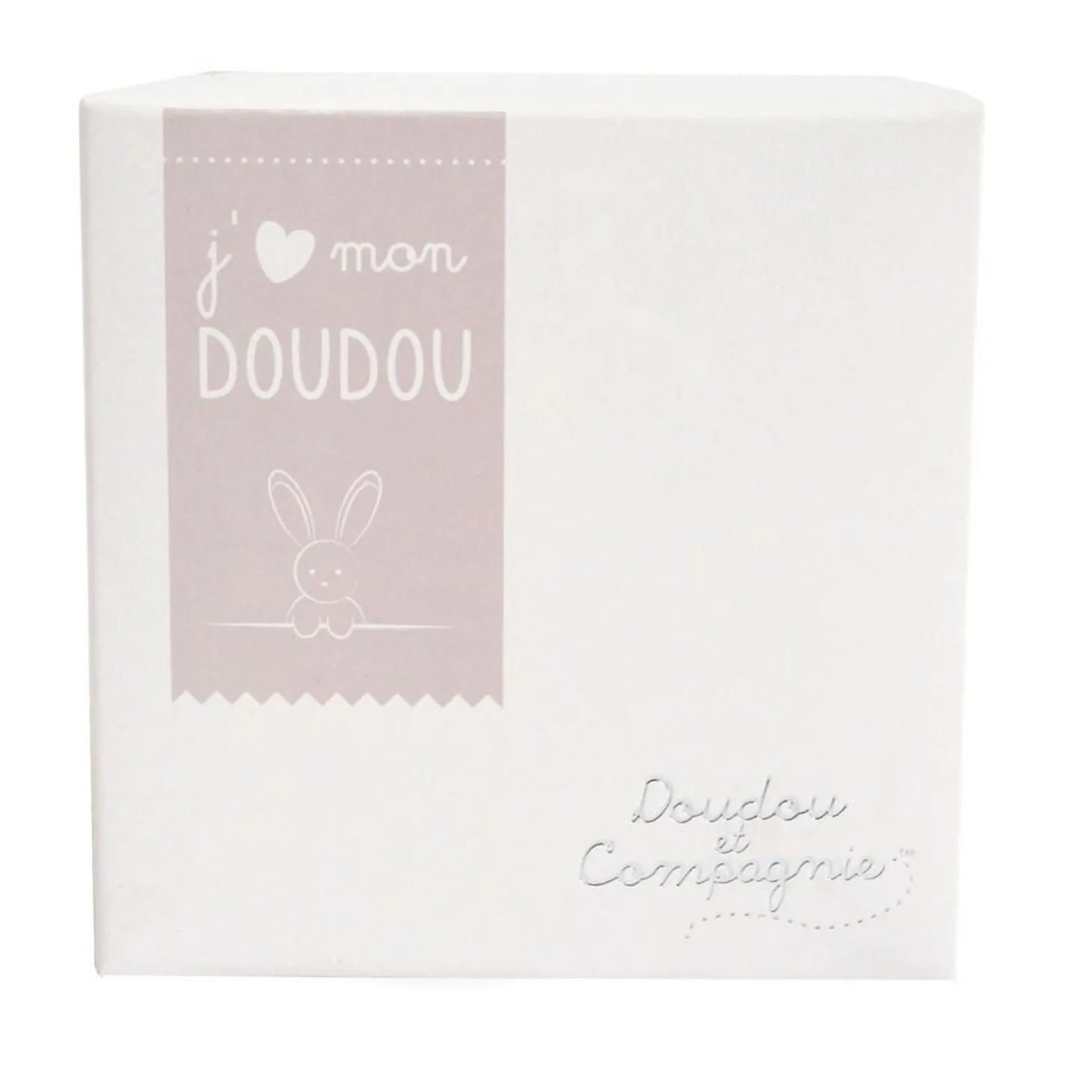 Doudou & Compagnie Doudou avec mouchoir boîte Lapin