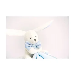 Doudou & Compagnie Doudou avec mouchoir Lapin 10 cm