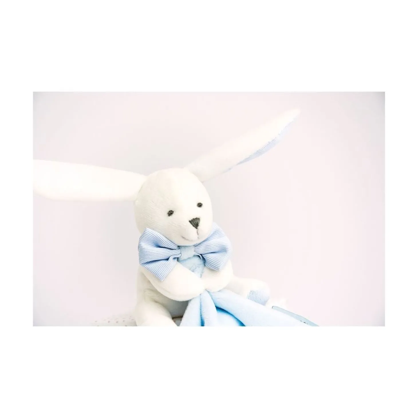 Doudou & Compagnie Doudou avec mouchoir Lapin 10 cm