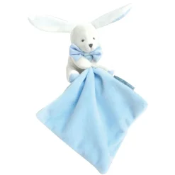 Doudou & Compagnie Doudou avec mouchoir Lapin 10 cm
