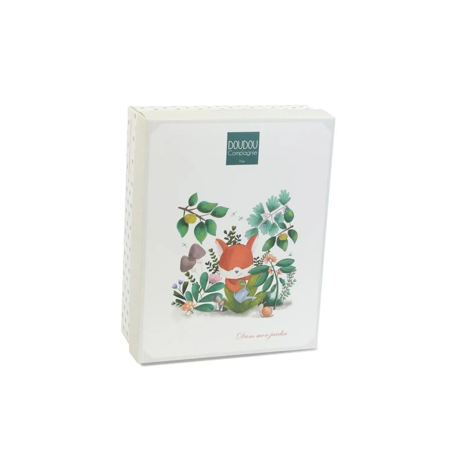 Doudou & Compagnie Doudou hochet Romarin Le Renard Multicolore 21 cm