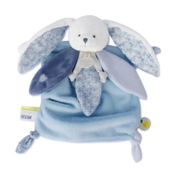 Doudou & Compagnie                    Doudou Lapin Coeur Ocean    Bleu